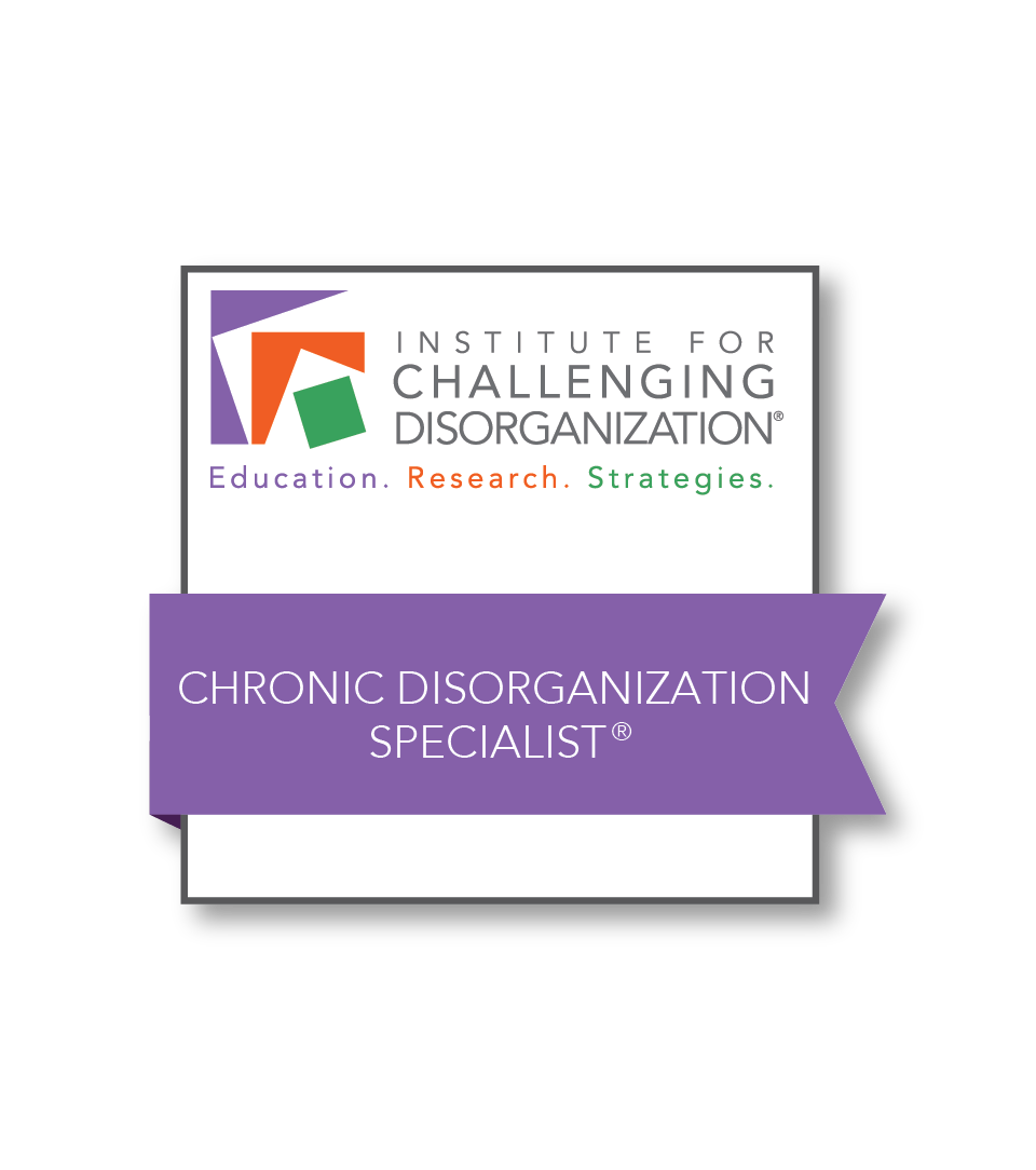 ICD Level 2 Chronic Disorganization Specialist® badge
