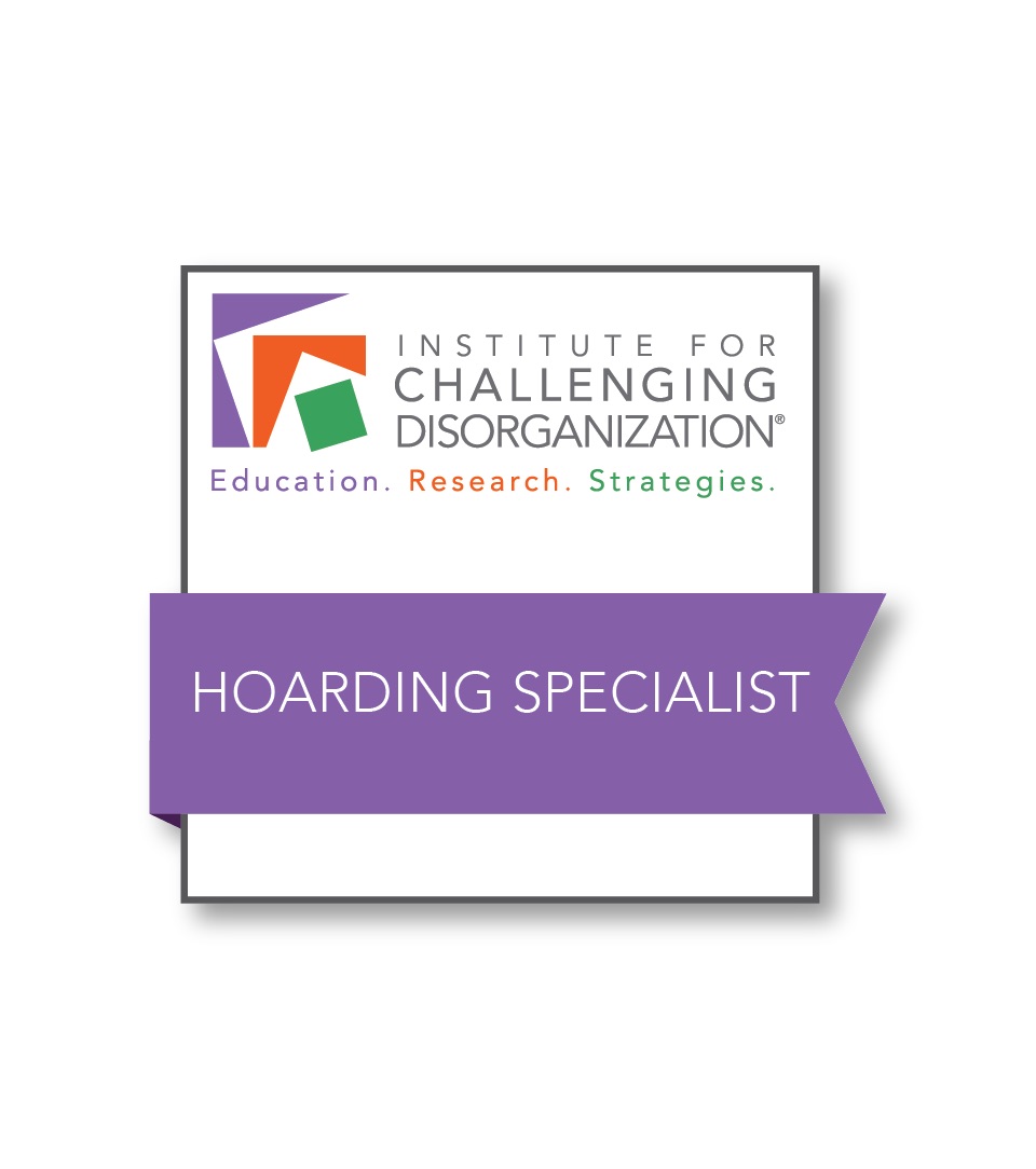 ICD Level 2 Hoarding Specialist badge